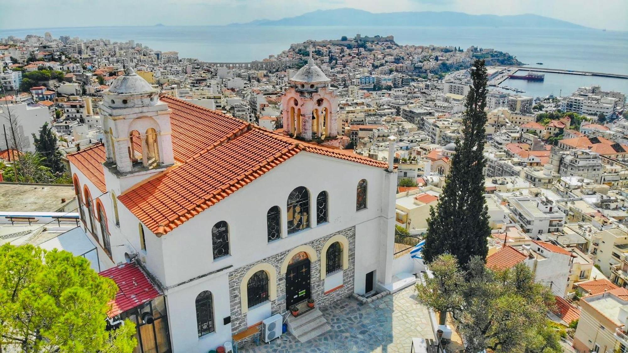 Villa Kalestia Kavala Esterno foto